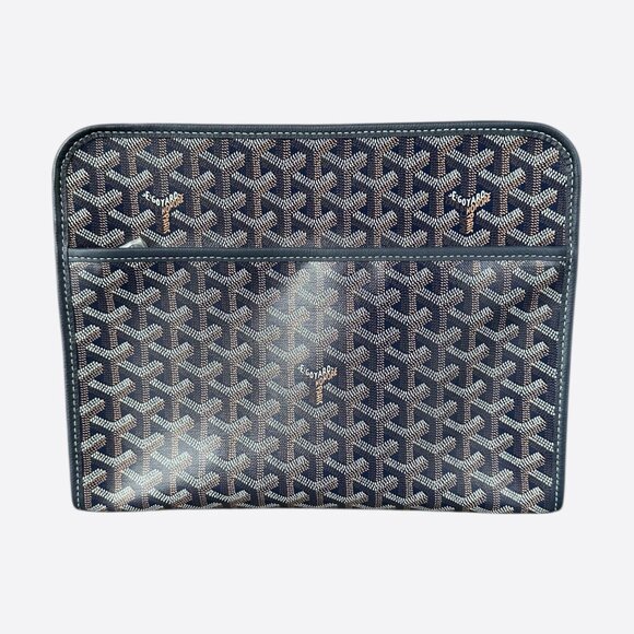 Goyard Navy Jouvence GM Toiletry Bag - Picture 1 of 6